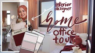 Home Office Tour of an Interior Designer/Content Creator