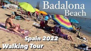 Barcelona Beach Walking Tour Badalona 2022 Beach Walk