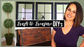 3 TRASH TO TREASURE DIY Decor Ideas That Look HIGH END!