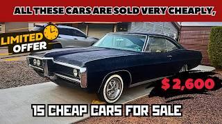 Why is this car sold cheap? Classic Cars For Sale Chevrolet, Ford  at Low Prices