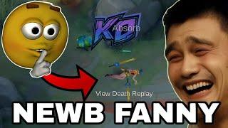 FANNY PRANK?! FUNNY NOOB TO FANNY PRO!!  | MLBB