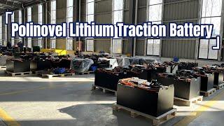 Polinovel Lithium Ion Electric Forklift Truck Vehicle Traction Battery