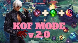 Режим KOF Госсен Топ Глобал Mobile legend 120 FPS