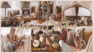 COZY FALL DECOR | 2024 FALL DECORATING IDEAS | PART 1  DECORATE WITH ME | FALL FAIRYTALE THEME