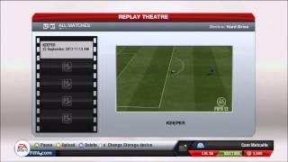 Fifa 13 - Ultimate Team - 90 Yard Freekick With the Keeper