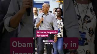 Obama Fears for Legacy After 'Tone-Deaf' Moves Harm Harris Campaign!