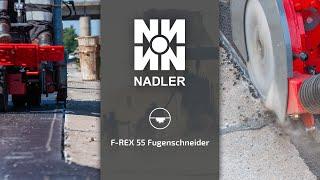 NADLER | F REX 55 Fugenschneider Neuheit Roadshow 2023 | JETZT ANMELDEN