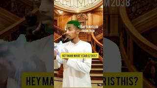 Man from 2038 In Titanic  | #affaniyat#shorts#trend#1million#funnyshorts#funny