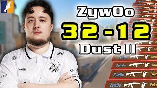 [Highlight POV] ZywOo | ALL PEEK (32-12) | Dust II | CS2 FACEIT | Feb 28, 2025