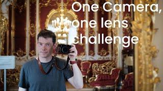 One camera, one lens: A challenge