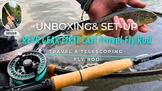 Unboxing & Set-Up the FIRST CAST Travel Fly Rod from REYR Gear