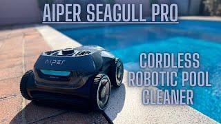 Aiper seagull pro! Cordless robotic pool cleaner