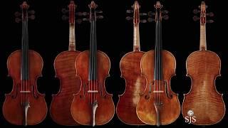 Stradivarius & Guarnerius Model 1704,1735,1744 /made by Supviol studio workshop 2019