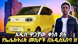 ዋጋቸው ቀነስ ያሉ የኤሌክትሪክ መኪኖች በአዲስአበባ !!  Wuling mini ev |car Price in Ethiopia !! #car #insurance #auto