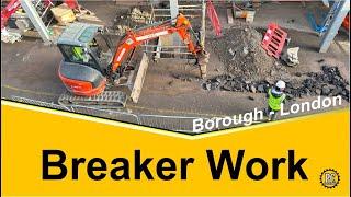 Excavator Breaker Work in Borough, London