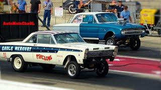 ULTIMATE VINTAGE DRAG RACE GLORY DAYS AT BYRON DRAGWAY DAYS OF 50s AND 60s GASSERS