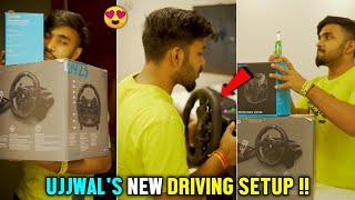 TECHNO GAMERZ NEW EXPENSIVE DRIVING SETUP | TECHNO GAMERZ | UJJWAL GAMER