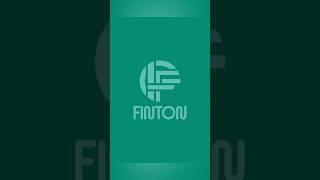 FINTON Logo Design |  Adobe illustrator tutorial #finton #logo #shots #youtubeshorts