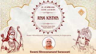 08 - Ram Katha  | Bradford UK | 21-27 April 2024| Swami Shravananand Saraswati