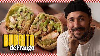 BURRITO DE FRANGO! COMIDAS MEXICANAS EP02