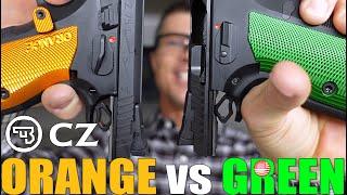 CZ 75 Tactical Sport Orange vs CZ TS2 Racing Green (Which CZ 75 9mm is FOR YOU?)