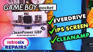 CleanPower Regulator Game Boy Pocket Color Install - RetroSix