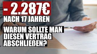 DEVK Lebensversicherung: Nach 17 Jahren ein garantierter Verlust von 2.287€