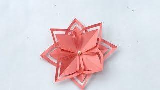 How To Make Flower With Paper | Flower Making | DIY
