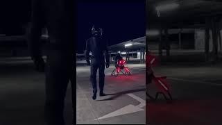This flying bike works with jet propulsion