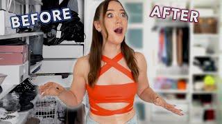Getting My Closet PROFESSIONALLY Organized!! *extreme*