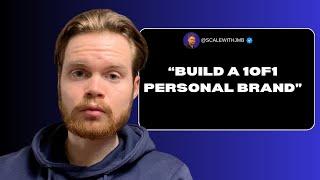 How to build a 1 OF 1 personal brand (FULL GUIDE for lawyers)