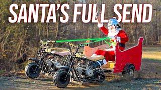 We Built a Mini Bike Chariot Racer for Santa Claus | 2024 Holiday Special