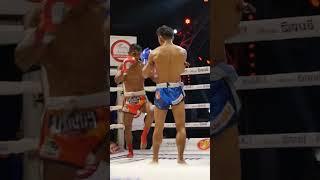 Muay Thai warriors going hard in Bangkok stadium  #muaythai #fighting #new #shorts