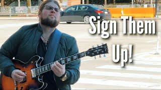 The BEST Unsigned Band On EARTH ~ Share This. Video #music #busker #rock