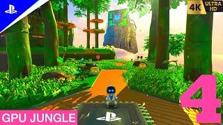 GPU Jungle All Puzzle Pieces & Artifacts Astro Playroom PS5 Gameplay Part 4 [NO COMMENTRY] #gamer