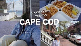 CAPE COD TRAVEL VLOG: must-see spots, taking a ferry to Nantucket & my honest thoughts on Boston...