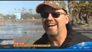 Big waves flood San Diego's coastline - March 8, 2016 - San Diego TV