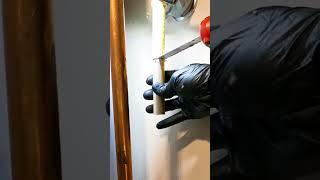 Replacing a water pressure regulator on CPVC pipe  #plumber #plumbing #shorts