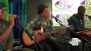 Bruno Mars Live @ Studio 104.1 KRBE