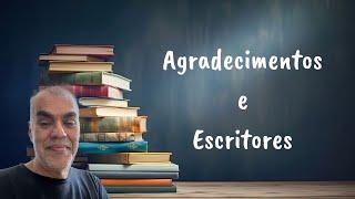 Agradecimentos e Escritores - Anand Rao