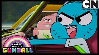 Richard and Nicole Car Racing | Gumball | Cartoon Network