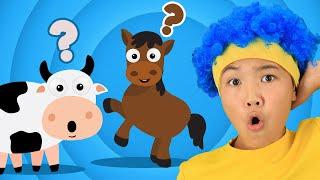 Learning Animal Sounds with Mini DB | D Billions Kids Songs