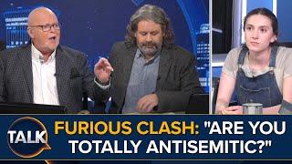 "Are You Totally Antisemitic?" | James Whale's Furious Clash With Anti-Israel Protester Ella Taylor