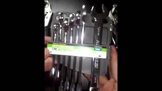 Harbor freight 7 pc ratcheting wrench review + surprise!