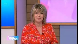 Competition clip takes ages to start and Ruth stares at camera - Loose Women 25th June 2020