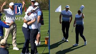 Paddy Harrington's ridiculous HOLE-IN-ONE at PNC Championship | 2024