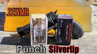 Federal Punch vs Winchester Silvertip .22 Magnum Ballistic Gel Test Review .22WMR