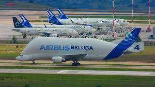 SPECIAL VISITOR: Airbus Beluga at Athens airport (6 Dec 2023)