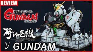 [REVIEW] 130만원 짜리 건담 '메탈스트럭쳐 뉴 건담' / Metal Structure RX-93 v Gundam