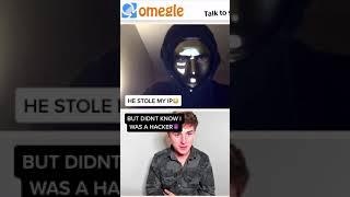 Telling IP Stealers Their Own Address on Omegle - #shorts